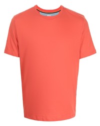 Мужская оранжевая футболка с круглым вырезом от Paul Smith