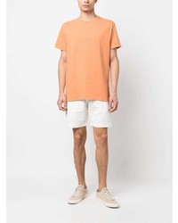 Мужская оранжевая футболка с круглым вырезом от Closed