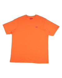 Мужская оранжевая футболка с круглым вырезом от Supreme