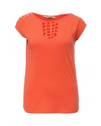 Женская оранжевая футболка с круглым вырезом от Vis-a-Vis