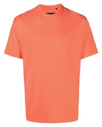 Мужская оранжевая футболка с круглым вырезом от Y-3