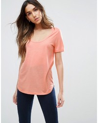 Женская оранжевая футболка от Asos