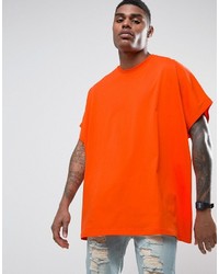 Мужская оранжевая футболка от Asos