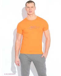 Мужская оранжевая футболка от BAGGAGE