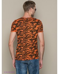 Мужская оранжевая футболка от BLEND