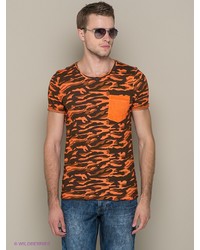 Мужская оранжевая футболка от BLEND