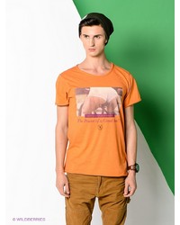 Мужская оранжевая футболка от Boom Bap Wear