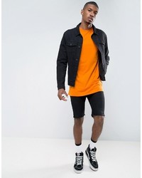 Мужская оранжевая футболка от Brave Soul