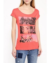 Женская оранжевая футболка от Bruebeck