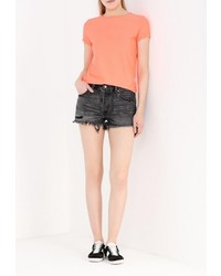 Женская оранжевая футболка от Byblos