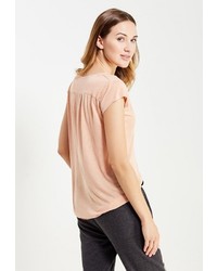 Женская оранжевая футболка от Coquelicot