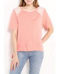 Женская оранжевая футболка от Coquelicot