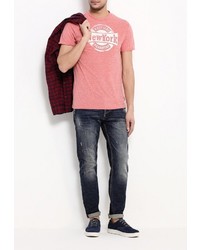 Мужская оранжевая футболка от E-Bound