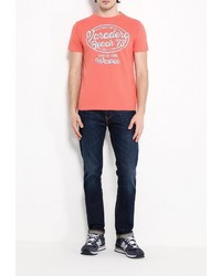 Мужская оранжевая футболка от E-Bound