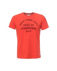 Мужская оранжевая футболка от Frank NY