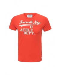 Мужская оранжевая футболка от Frank NY