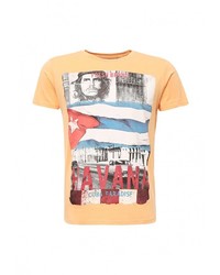 Мужская оранжевая футболка от Fresh Brand