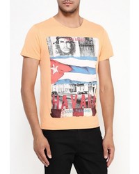 Мужская оранжевая футболка от Fresh Brand