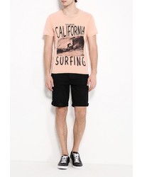 Мужская оранжевая футболка от Fresh Brand