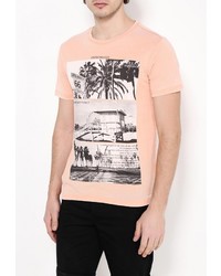 Мужская оранжевая футболка от Fresh Brand