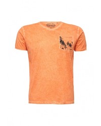 Мужская оранжевая футболка от Fresh Brand
