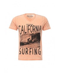 Мужская оранжевая футболка от Fresh Brand