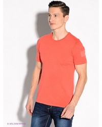 Мужская оранжевая футболка от Greg Horman