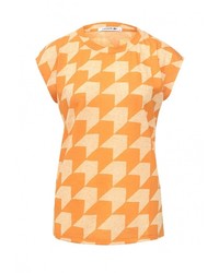 Женская оранжевая футболка от Lacoste