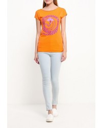 Женская оранжевая футболка от Love &amp; Light