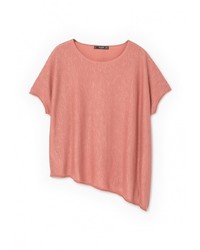 Женская оранжевая футболка от Mango