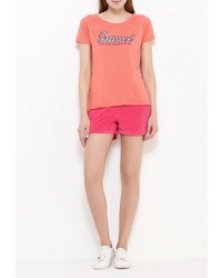 Женская оранжевая футболка от Modis