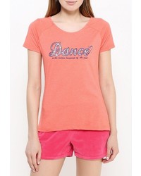 Женская оранжевая футболка от Modis