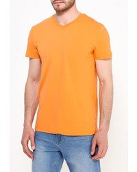 Мужская оранжевая футболка от Modis