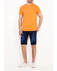 Мужская оранжевая футболка от Modis