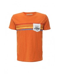 Мужская оранжевая футболка от Piazza Italia