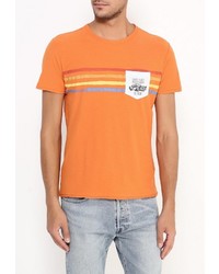 Мужская оранжевая футболка от Piazza Italia