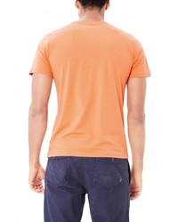 Мужская оранжевая футболка от s.Oliver