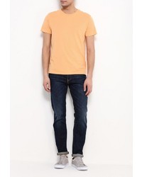 Мужская оранжевая футболка от Sela