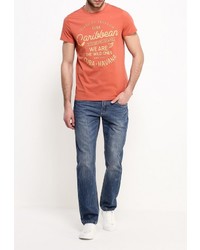 Мужская оранжевая футболка от Sela