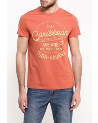 Мужская оранжевая футболка от Sela