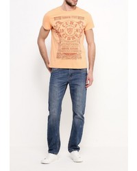 Мужская оранжевая футболка от Sela