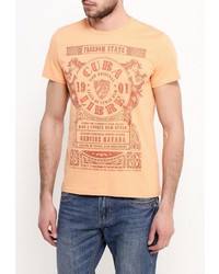 Мужская оранжевая футболка от Sela