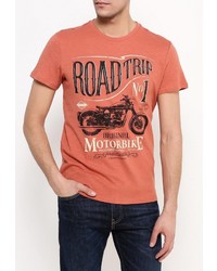 Мужская оранжевая футболка от Sela