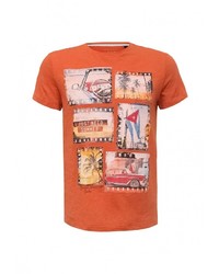 Мужская оранжевая футболка от Sela
