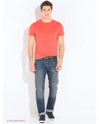 Мужская оранжевая футболка от Sela