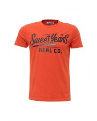 Мужская оранжевая футболка от Sweet years