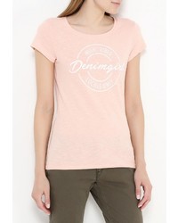 Женская оранжевая футболка от Tom Tailor Denim