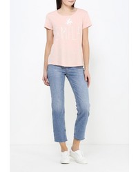 Женская оранжевая футболка от Tom Tailor Denim