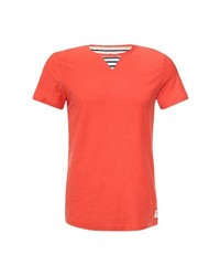 Мужская оранжевая футболка от Tom Tailor Denim