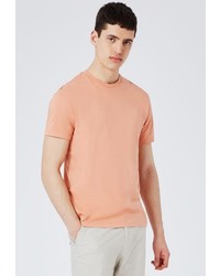 Мужская оранжевая футболка от Topman